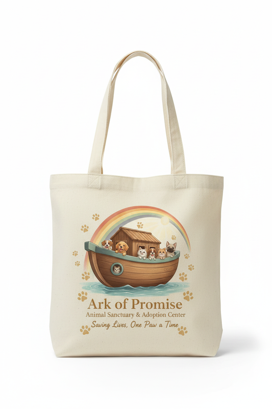Ark & Rainbow Tote Bag