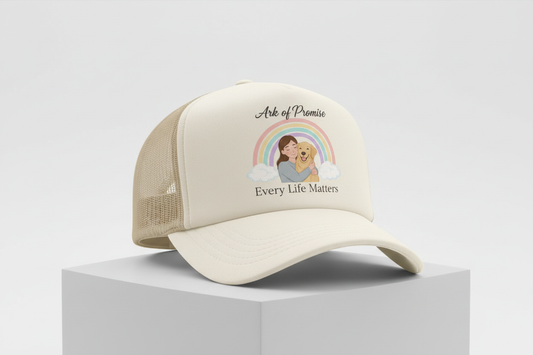 Chest + Sleeve Trucker Hat