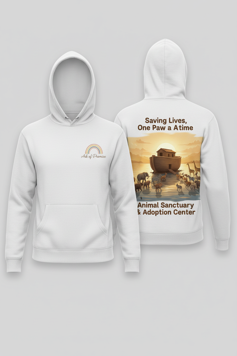 Front & Back Long Sleeve Hoodie