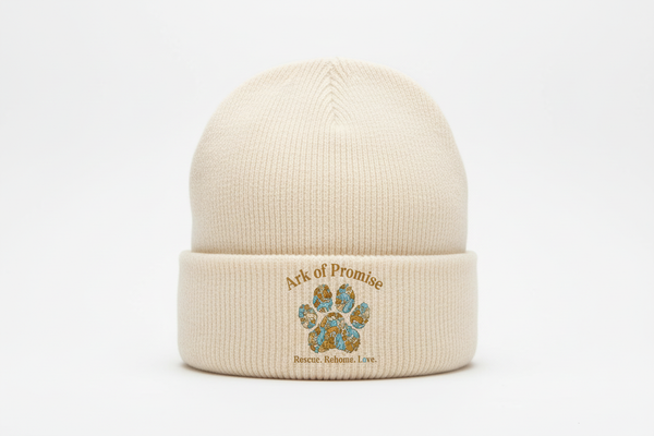 Paw Print Collage Beanie