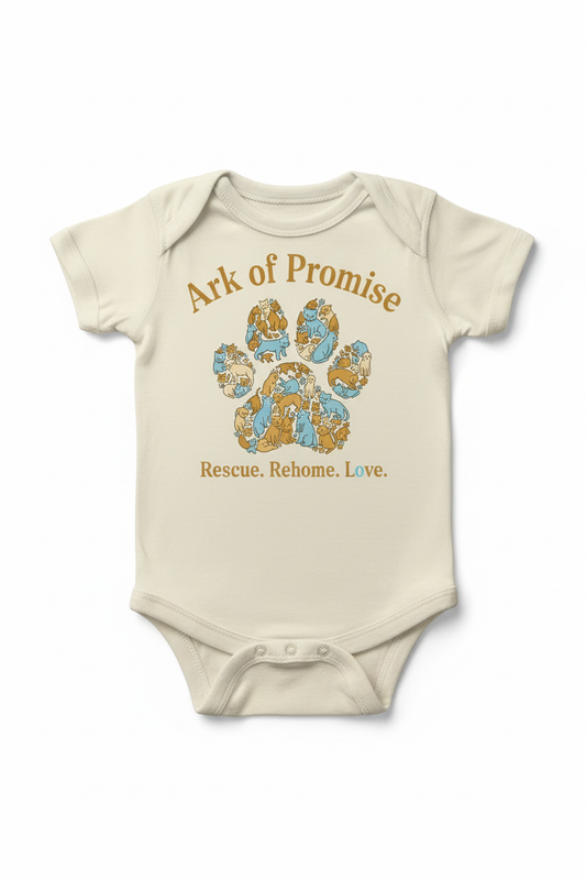 Paw Print Collage Onesie